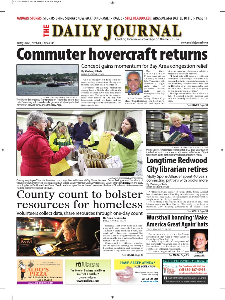San Mateo Daily Journal 02 01 19 Edition PDF