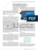 Arduino Controlled Lawn Mower PDF