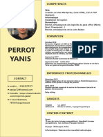 CV Yanis Perrot
