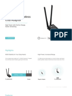 TL-WN8200ND (UN) V2 Datasheet PDF