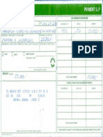 Payment Slip: /omjaai 2. Ic Ri /ooo To - Ooo