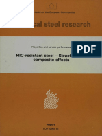 HIC Resistance Steel