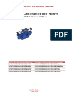 Valvula Bosch Rexroth 4weh10hd