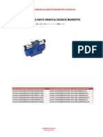 Valvula Bosch Rexroth 4weh10j