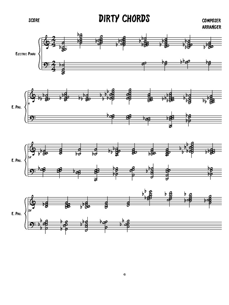 Dirty Chords Pdf