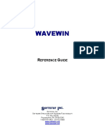 Wavewin Reference Guide