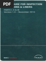MAN Procedure For Inspection of Pistons and Liners | PDF