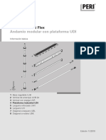 PERI UP Rosett Flex Modular Scaffold W. Deck UDI UDG Basic Information ...