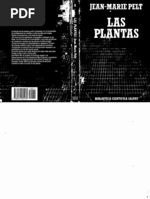 Jean Marie Pelt Las Plantas Orchidaceae Insectos