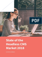 State of The Headless CMS Market 2018