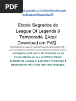 Ebook  Segredos do  League Of Legends 9 Temporada【Download em Pdf】