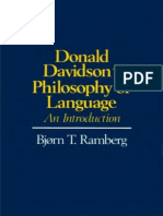 Bjorn Ramberg - Donald Davidson. Philosophy of Language