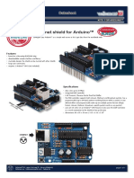 MegaMoto Plus Motor Control Shield For Arduino