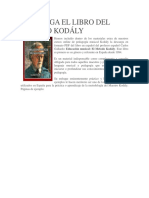 Libro Método Kodály PDF