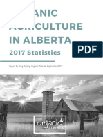 Organic Agriculture in Alberta 2017 Statistics