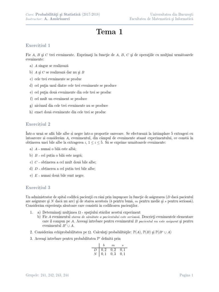 Tema 1 | PDF