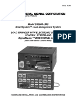 Model Ss2000-Lms Smartsystem™ Load Management System Load Manager With Electronic Siren/Light Control System and Signalmaster™ Directional Light