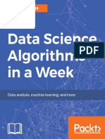 Data Science Algorithms in A Week