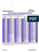 Ips Size and Dimension Data Pe4710 (Pe3408) Driscoplex Municipal & Industrial & Energy Series/Ips Pipe Data