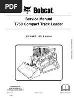 t750 bobcat service manual