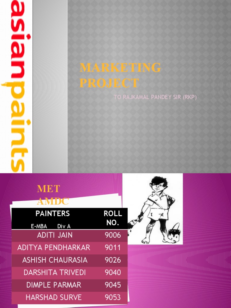 Asian Paints Marketing Strategies Overview | PDF | Retail | Marketing