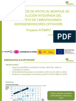 Embarcación de Apoyo Al Montaje de Aerogeneradores Offshore