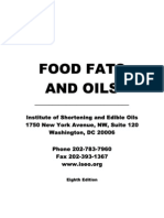 Food Fats and Oils Institute of Shortening and Edible Oil 8ava Campbell