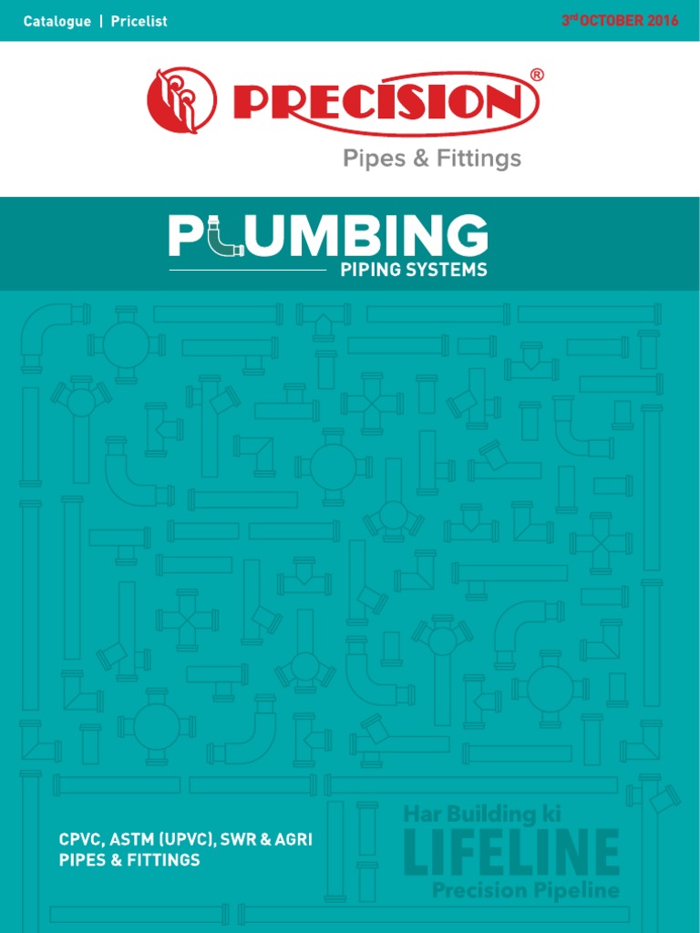Plumbing Price List 19.10.2016 PDF Polyvinyl Chloride Pipe (Fluid