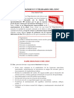 Zinc. Utilidades y papel biológico.pdf