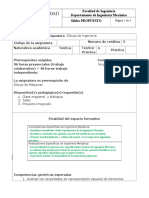 Dibujo de Ingeniería (Propuesta Nuevo Pensum