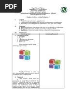 Detailed Lesson Plan For Araling Panlipunan - Konsumo at Produksyon | PDF