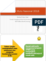 Indikator Mutu Nasional 2018