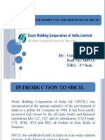 By: Gurmeet Singh Roll No: M0914 Mba 3 Sem.: "Analysis of Various Products and Services of Shcil."