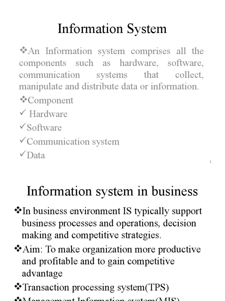 Understanding Information Systems and Databases | PDF | Databases ...