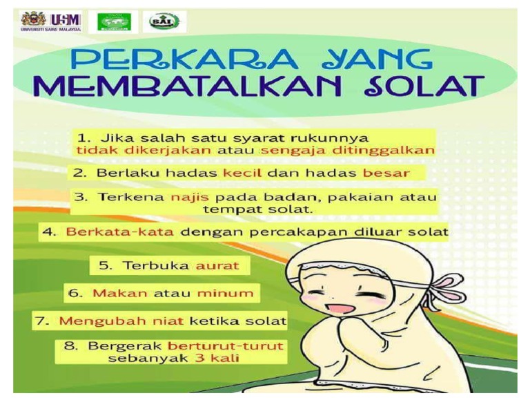 Slaid Perkara Batal Solat Pdf