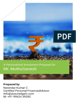 Proposal for Mr. MuthuGanesh