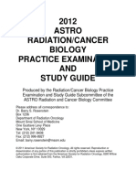 2012 ASTRO Radiation and Cancer Biology Practice Examination and Study Guide PDF