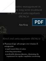 Perioperative NOAC Management