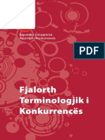 European Commission. Directorate-General for Competition, Translator Albanian Competition Authority, Ilir Baci - Fjalorth Terminologjik i Konkurrences, Translation of Glossary of terms used in EU comp.pdf