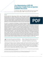 Proper Technique For Administration of ATX 101.5 PDF