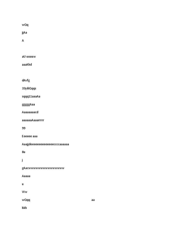 Random Text Generator Output | PDF