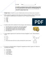 Physics 105 Exam Review