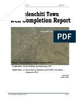 Welenchiti Town Test Drilling Report 11