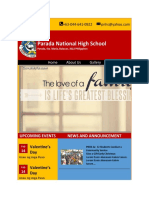 Parada National High School: Upcoming Events News and Announcement