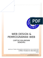 Module Pemrograman Web Design
