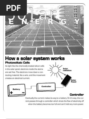 Solar Booklet Photovoltaics Solar Power
