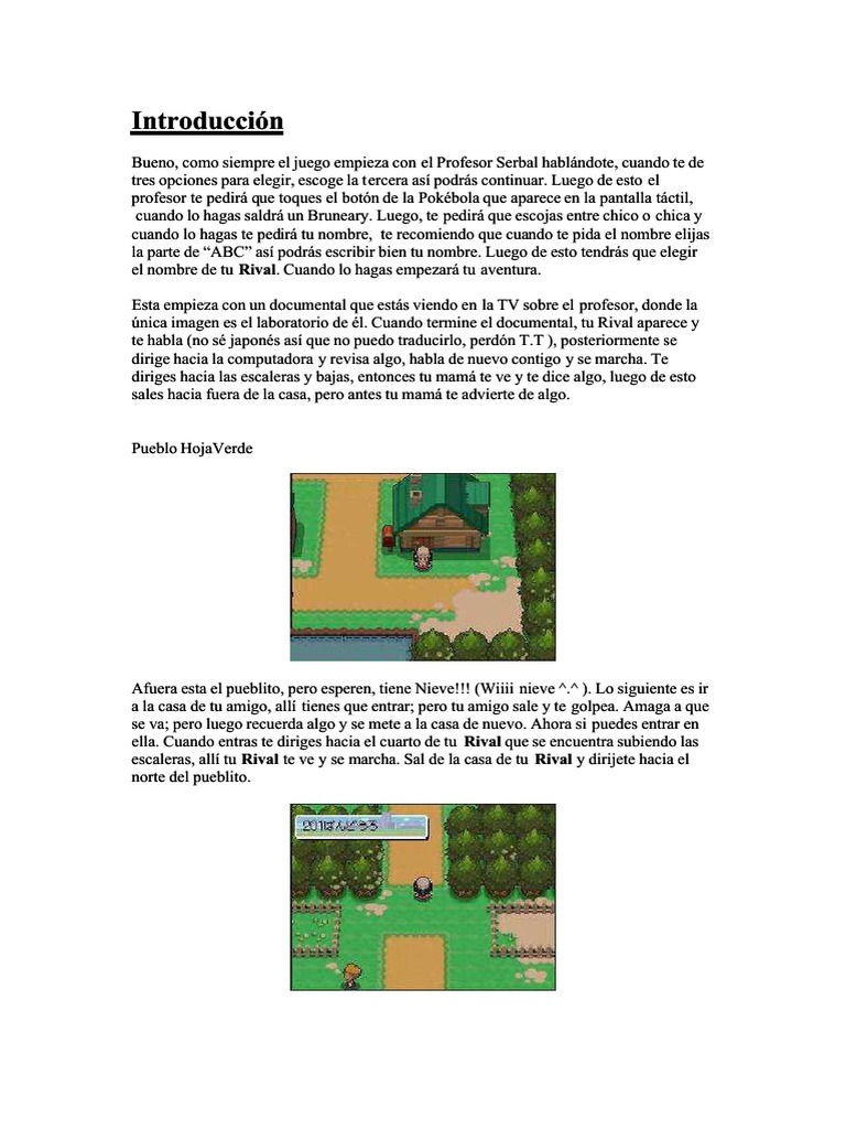 Guia Pokemon Platino | PDF | Pokémon | Franquicias de Nintendo