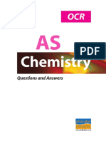 OCR As Chemistry Questions and Answers