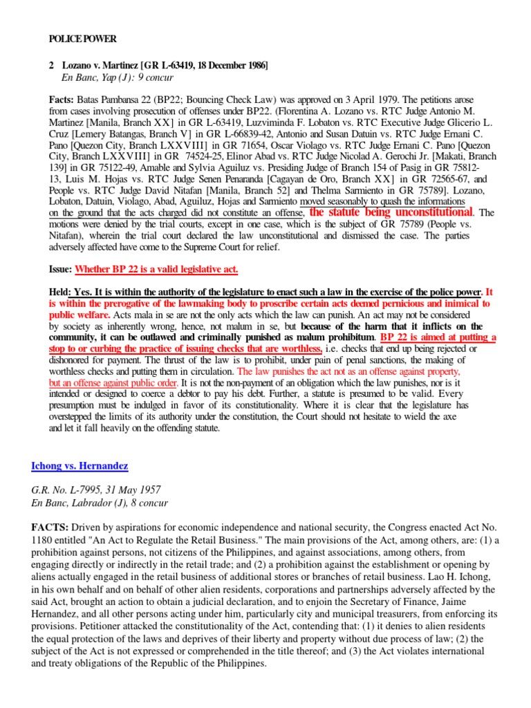 Inherent Powers of The State | PDF | Eminent Domain | Injunction