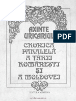 Axinte Uricariul. Cronica paralelă a Țării Românești și a Moldovei.pdf